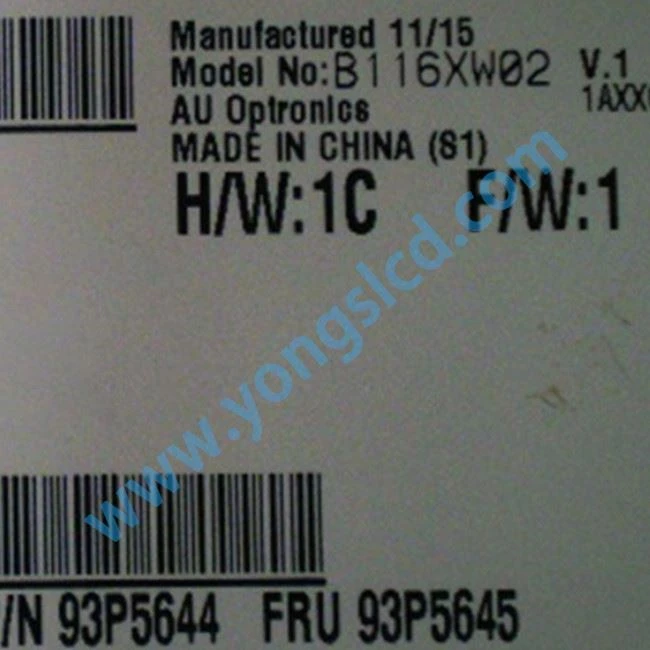 B116XW02 V1 lcd